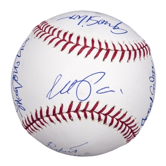 "Scarface" Cast Multi-Signed OML Selig Baseball With 11 Signatures Including Pacino, Loggia & Mastrantonio (PSA/DNA)